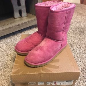 Hot Pink Ugg Boots